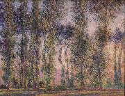 Claude Monet Poplars at Giverny USA oil painting artist